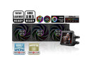 PCCOOLER CPS DT360 ARGB Display AIO CPU Liquid Cooler, 360mm Radiator, 320W TDP,