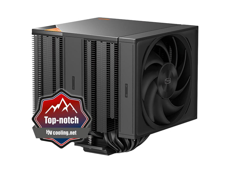 PCCOOLER CPS RZ820 Dual Tower CPU Air Cooler, 8 Heat Pipes, 290W TDP, Magnetic