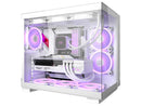 PCCOOLER CPS C3 T500 ARGB PC Case, Dual-Chamber Mid-Tower ATX Case, Desktop