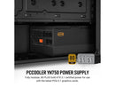 PCCOOLER CPS YN750 Fully Modular Power Supply, 80 PLUS Gold 750W PSU, 12V-2x6
