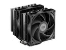 PCCOOLER CPS RT620 Dual Tower CPU Air Cooler, 6 Heat Pipes, 265W TDP, 153mm