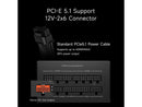 PCCOOLER CPS KN850 Fully Modular Power Supply, 80 PLUS Gold 850W PSU, Native