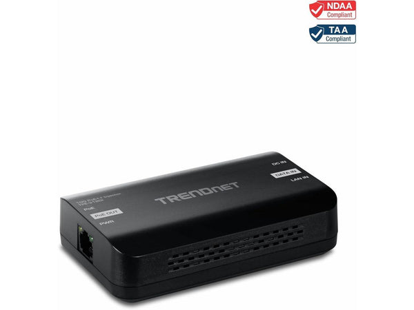 TRENDnet 10G PoE++ Injector, TPE-318GI, Converts a NonPoE Port to A PoE++ 10G