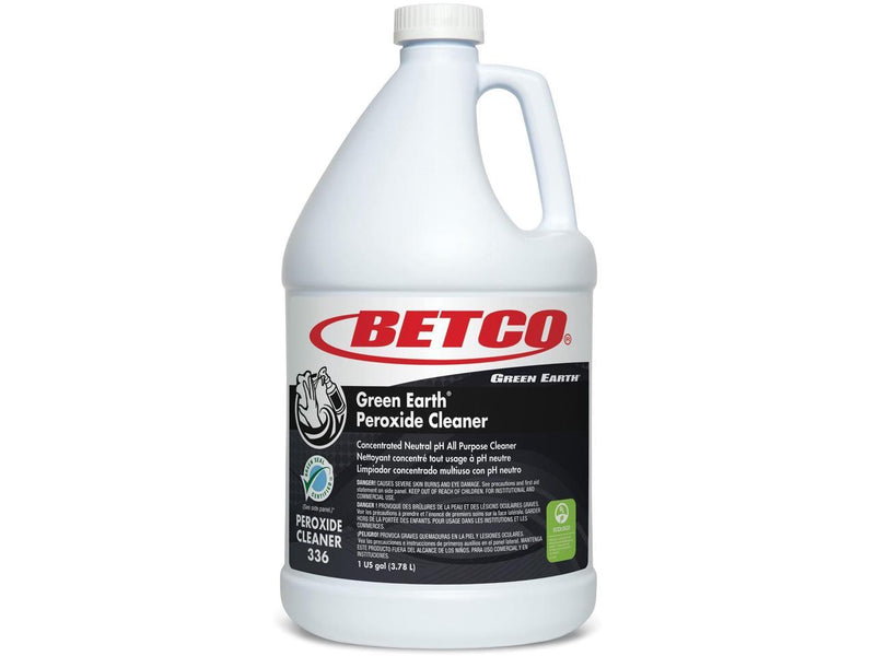 Betco, BET3360400EA, Green Earth Peroxide Cleaner, 1 Each, Clear