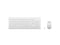 Lenovo 510 Wireless Combo Keyboard & Mouse (White) - US English