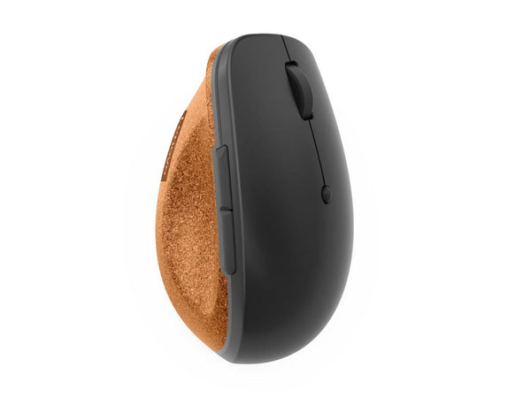 Lenovo Go Wireless Vertical Mouse - Optical - Wireless - 2.40 GHz - Storm Gray -