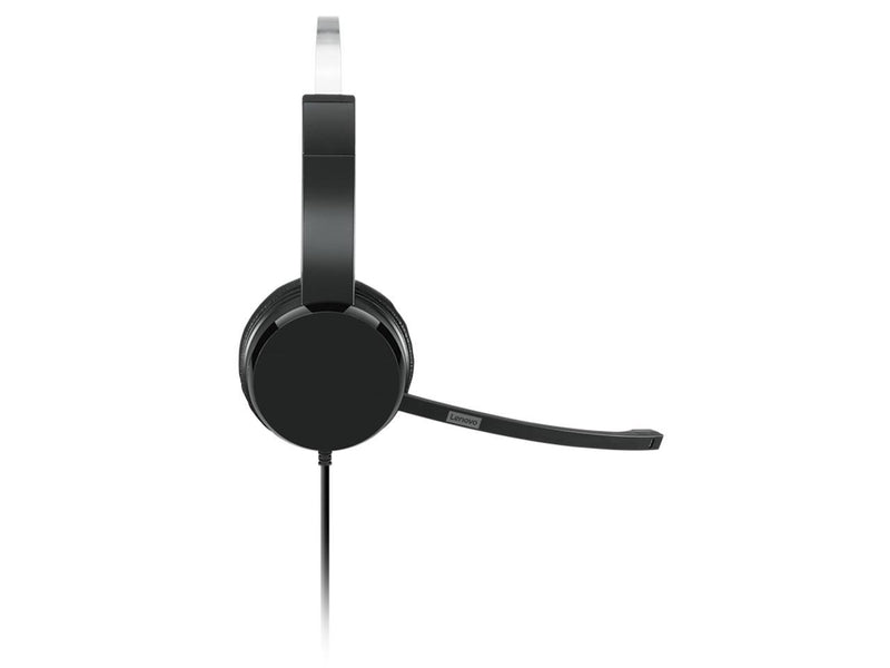 Lenovo 100 Monoaural On-Ear USB Headset 4XD1B61617