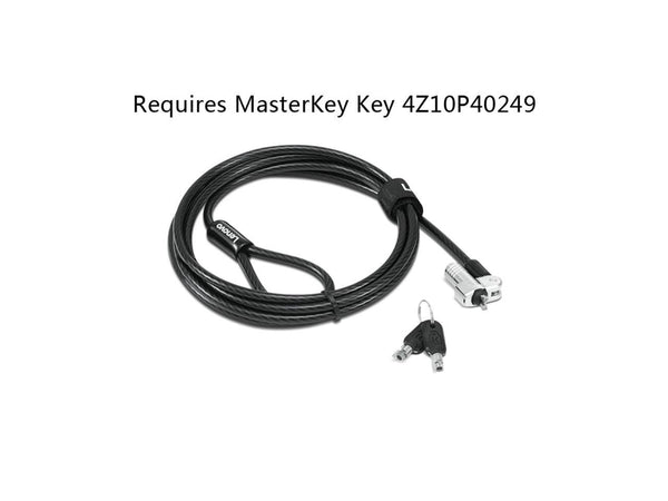 Kensington NanoSaver Cable Lock Security cable lock, black, 6 ft