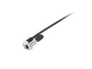 Kensington NanoSaver Cable Lock Security cable lock, black, 6 ft