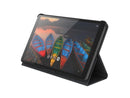 lenovo tab m8 folio case, polycarbonate and microfiber material, polyurethane