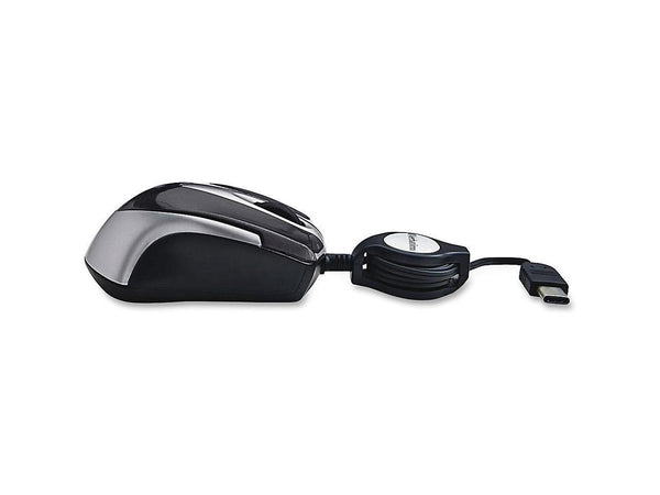 Verbatim USB-C Mini Optical Travel Mouse Black 99235