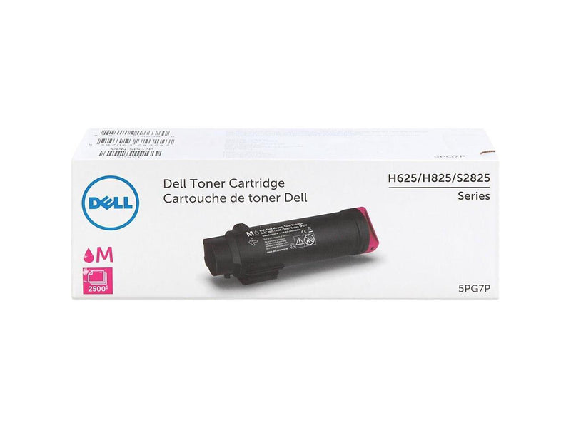 Dell 5pg7p High-Yield Toner, 2,500 Page-Yield, Magenta 5PG7P