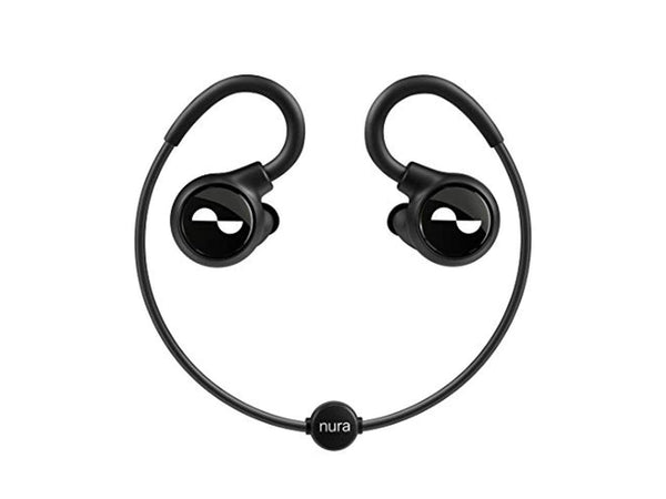 Nura - NuraLoop E00B wireless Bluetooth Active Noise Cancellation earbuds-Black