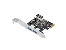 siig legacy and beyond series pcie to usb 3.0 2port pci express card external