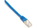 BLACK BOX EVNSL0272BL-0010 CAT6 250MHZ STR SFTP PVC MLD SLM BL 10FT