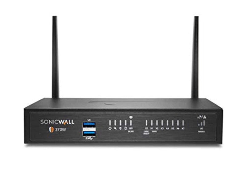 SonicWall TZ370W Wireless Firewall (Gen 7) w/ Secure Upgrade Plus (1-Year