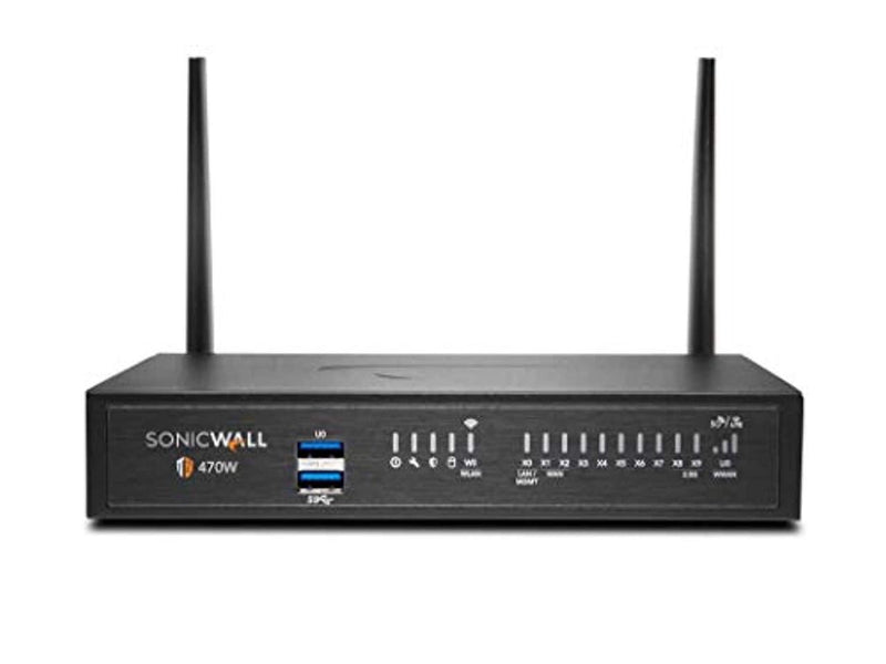 SonicWall TZ470W Wireless Firewall w/ Secure Upgrade Plus (2-Year Essential