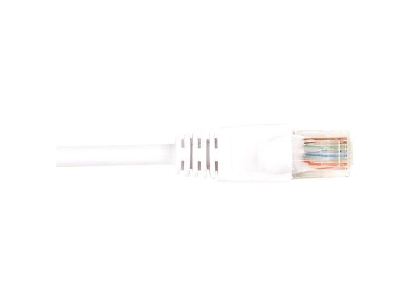 Black Box CAT6PC-003-WH Black Box CAT6 Value Line Patch Cable, Stranded, White,