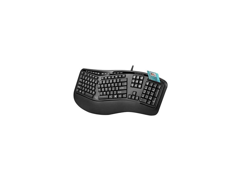 Ergo Keyboard With Card Reader