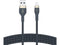 BELKIN BOOST CHARGE PRO Flex Blue USB-A Cable with Lightning Connector - 6.56