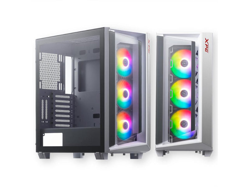 XPG CRUISER ATX Mid Tower Chassis - White - CRUISERST-WHCWW