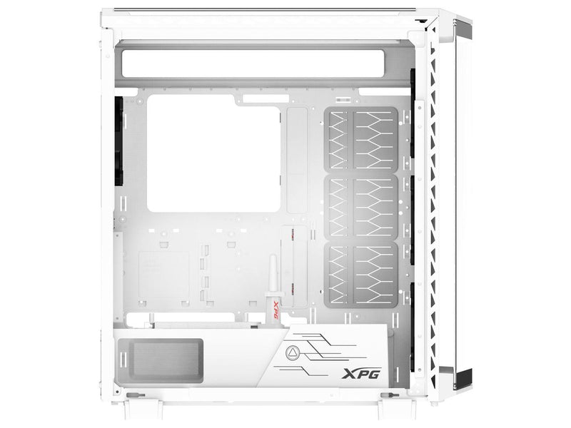 XPG Battlecruiser II Mid-Tower ATX PC Gaming Case: Exoskeleton-Driven,