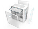 Montech AIR 100 ARGB MICRO-ATX Tower with Four ARGB Fans Pre Installed,