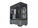 Montech Sky Two, Dual Tempered Glass, 4X PWM ARGB Fans Pre-Installed, ATX Gaming