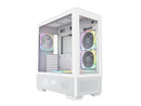 Montech Sky Two, Dual Tempered Glass, 4X PWM ARGB Fans Pre-Installed, ATX Gaming