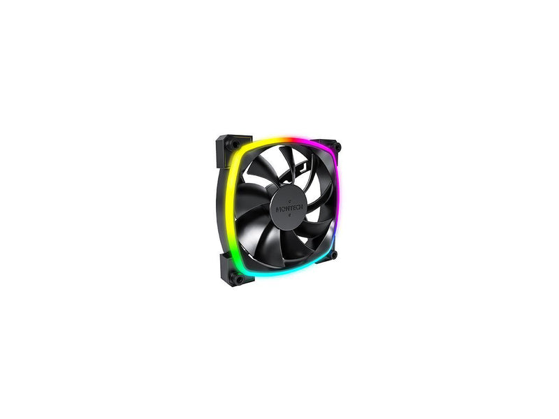 Montech AX 120 ARGB Fan  1600PWM, High-End Durability, Silent Performance, and