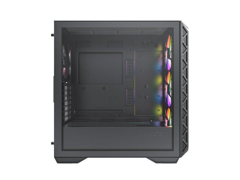 Montech AIR 903 MAX, E-ATX Mid Tower Case, High Airflow, 3x 140mm ARGB PWM & 1x