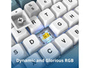 Montech MKey Mechanical Gaming Keyboard: Customizable RGB LED, Premium MDA
