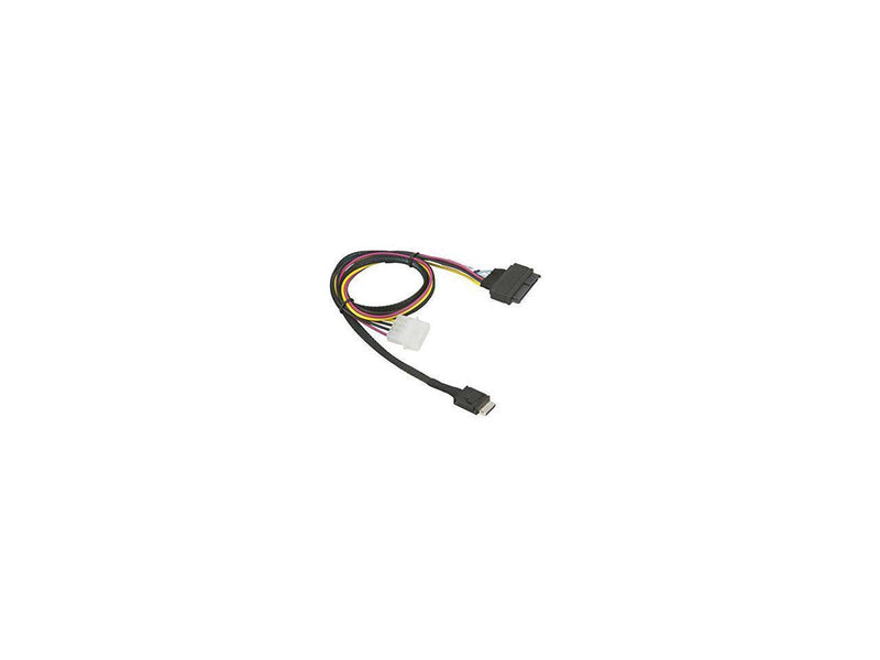 Supermicro CBL-SAST-1011 75cm OCuLink to PCIE SFF-8639 U.2 with Power Cable