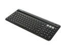 Targus Multi-Device Bluetooth Antimicrobial Keyboard With Tablet/Phone Cradle -
