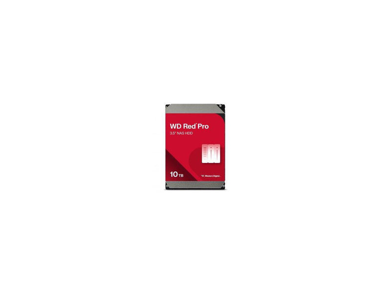 Western Digital 10TB WD Red Pro NAS Internal Hard Drive HDD - 7200 RPM, SATA 6