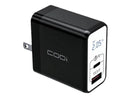 CODi Dual Port 30W Wall Charger/AC Adapter USB-C USB-A Outputs A01104
