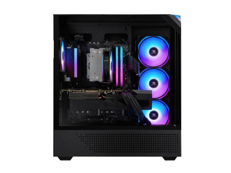 iBUYPOWER Element Gaming PC Desktop - AMD Ryzen 7 8700F, NVIDIA GeForce RTX 5060