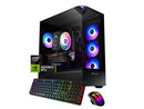 iBUYPOWER Element Gaming PC Desktop Computer AMD Ryzen 7 9700F CPU, NVIDIA