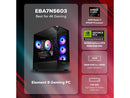iBUYPOWER Element Gaming PC Desktop Computer AMD Ryzen 7 9700F CPU, NVIDIA