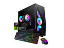 iBUYPOWER Slate Gaming PC Desktop Computer AMD Ryzen 7 8700F CPU, NVIDIA GeForce