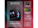 iBUYPOWER Slate Gaming PC Desktop Computer AMD Ryzen 7 8700F CPU, NVIDIA GeForce