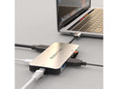 Mobile Pixels 8-in-1 USB C Hub/Adapter/Dongle USB 3.0 Ports, Ethernet Port, 4K