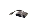 C2G USB-C TO VGA VIDEO ADAPTER CONVERTER WITH POWER DELIVERY - BLACK - USB TO VG
