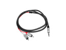 SIIG CB-AU0E12-S1 3.28 ft. Woven Fab RCA Stereo Cable Male to Male