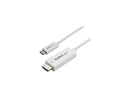 StarTech CDP2HD3MWNL USB C to HDMI Cable - 3m / 10 ft - White - 4K at 60Hz -