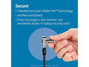 Kensington Universal 3-In-1 Keyed Cable Lock - Twin Lockheads For Laptops &