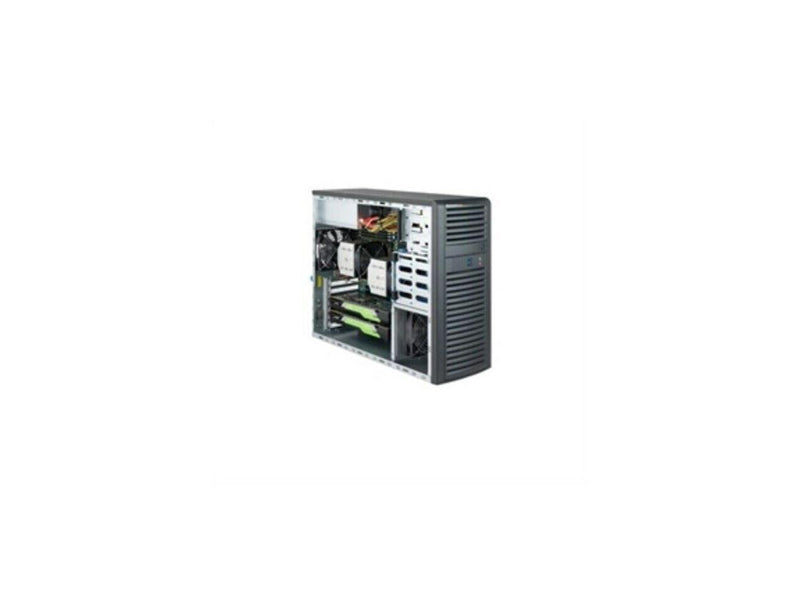 Supermicro CSE-732D3-1K26B Black SC732D3 Tower Chassis with 1200W PS2 PWS