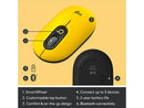 Logitech Pop Mouse, Wireless Mouse With Customizable Emojis, Silenttouch