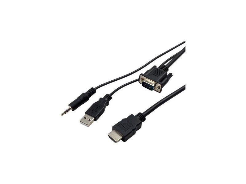 Visiontek 900824 VGA to HDMI 1.5M Active Cable (M/M) - HDMI/VGA for Video Device
