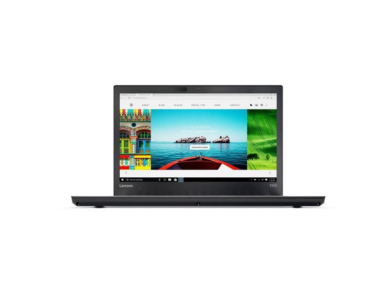 Lenovo ThinkPad T470 14" Laptop, Intel Core i5 7th Gen 7300U (2.60 GHz) 16 GB